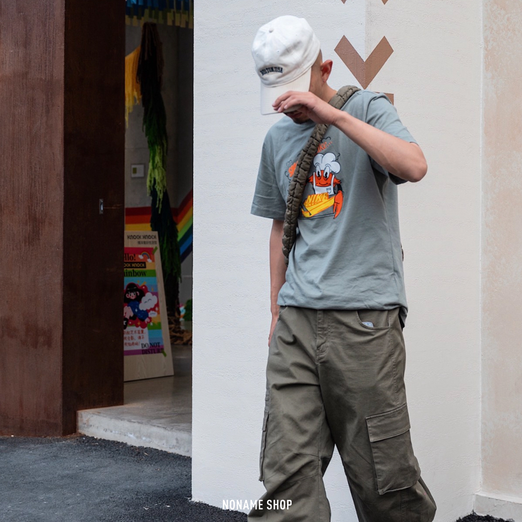 NIKE NSW NSW SMOOTH TEE 塗鴉 螃蟹 短袖 (男款)
