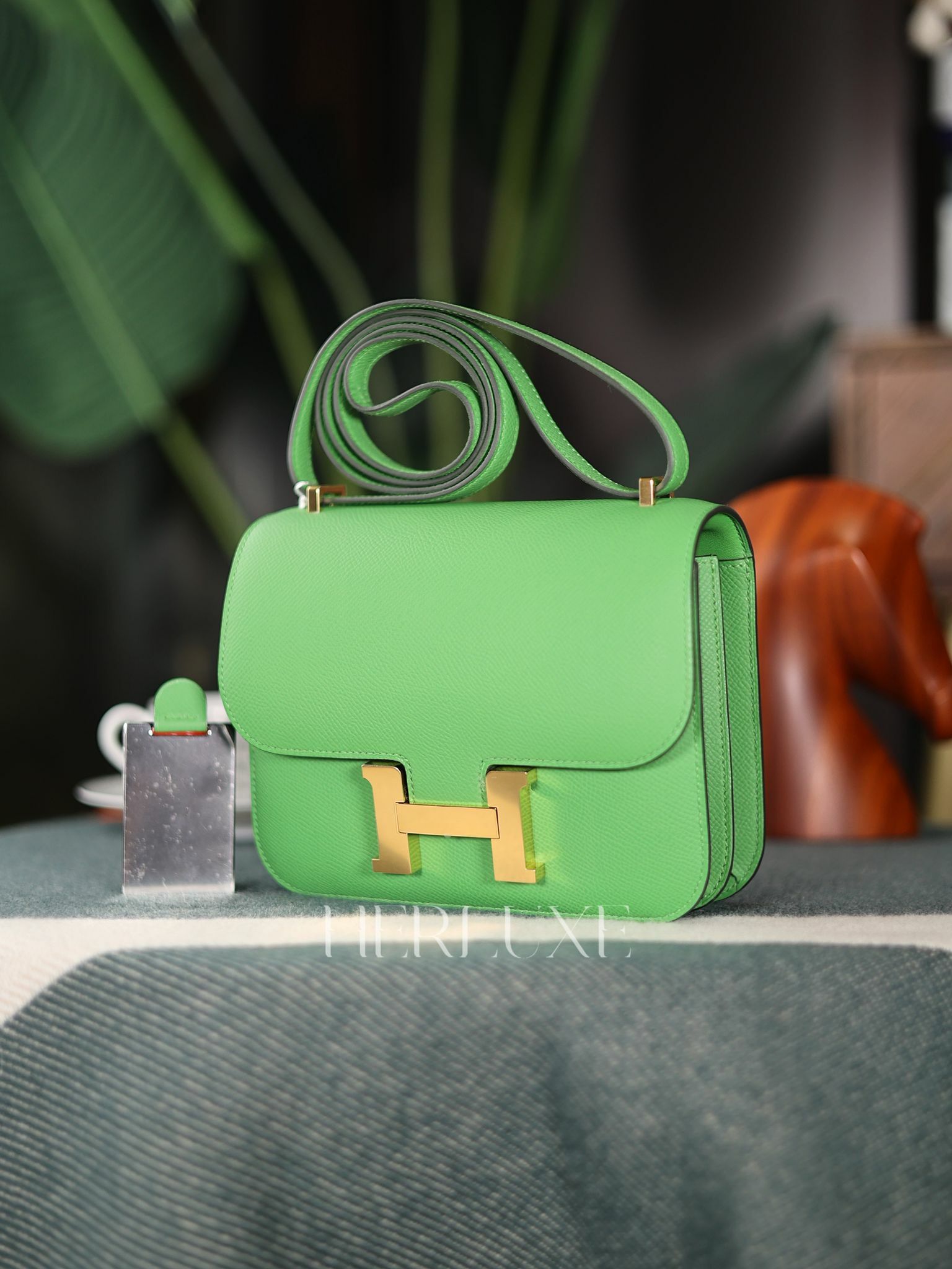 Constamce mini mirror A8 vert yucca cc epsom B