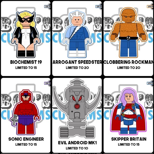 【Bob's Customs】邪惡Mk1 + 傲慢的極速者+ 英國船長 + 索尼克工程師 + 生化學家 19+ 重創洛克人