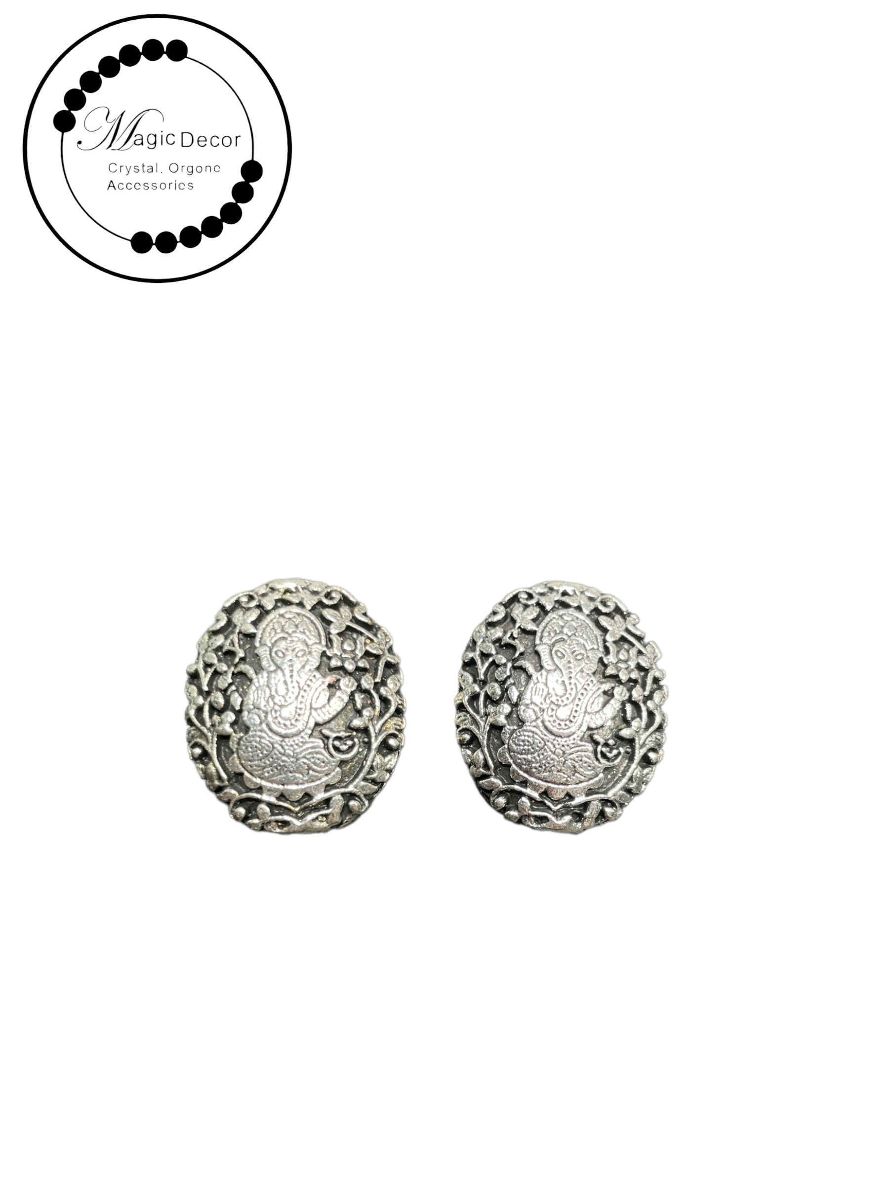 251001 - G80 大象觀音做舊復古配飾1件