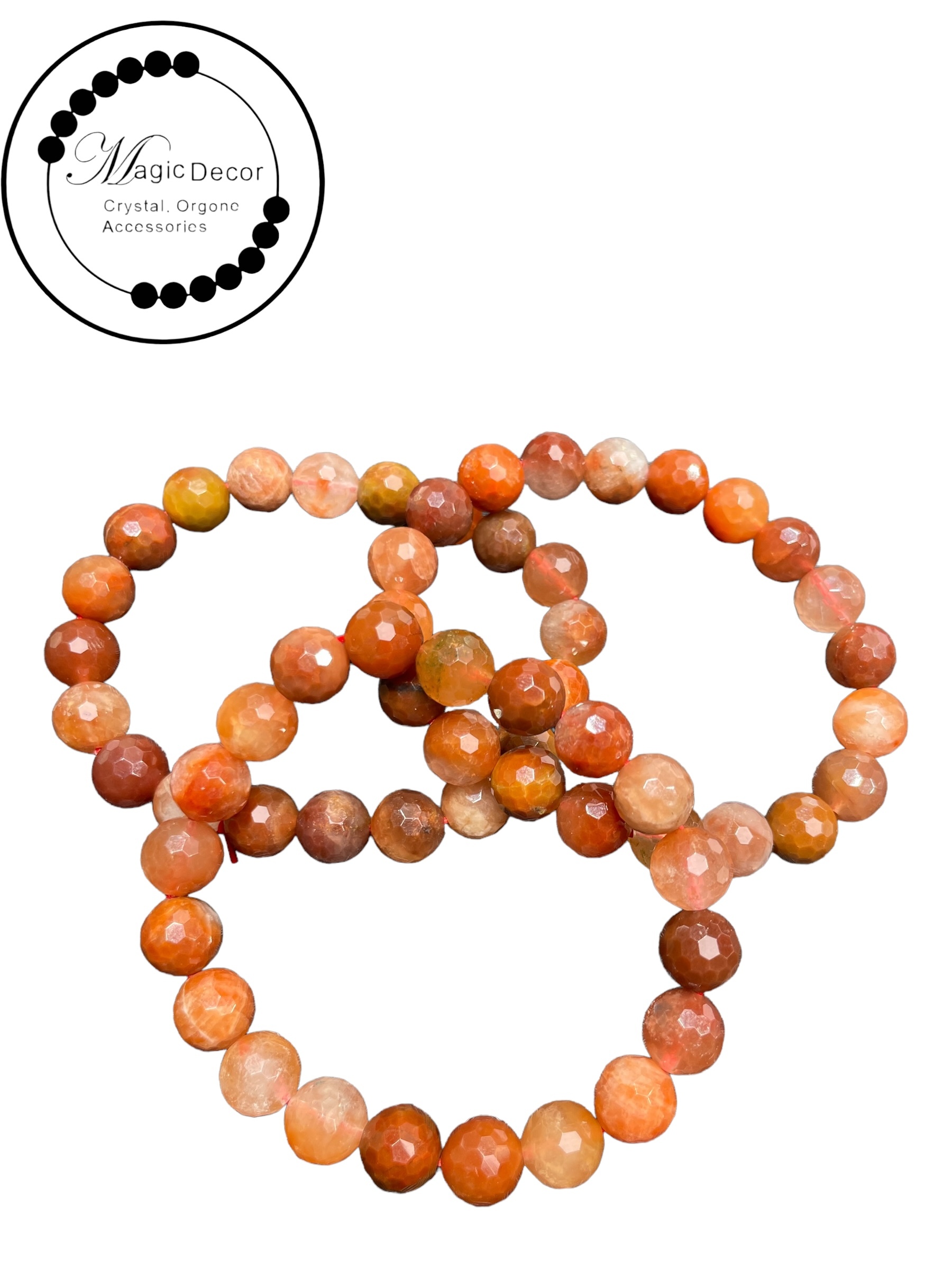 251004 - C74 9mm+紅兔毛鑽切手串