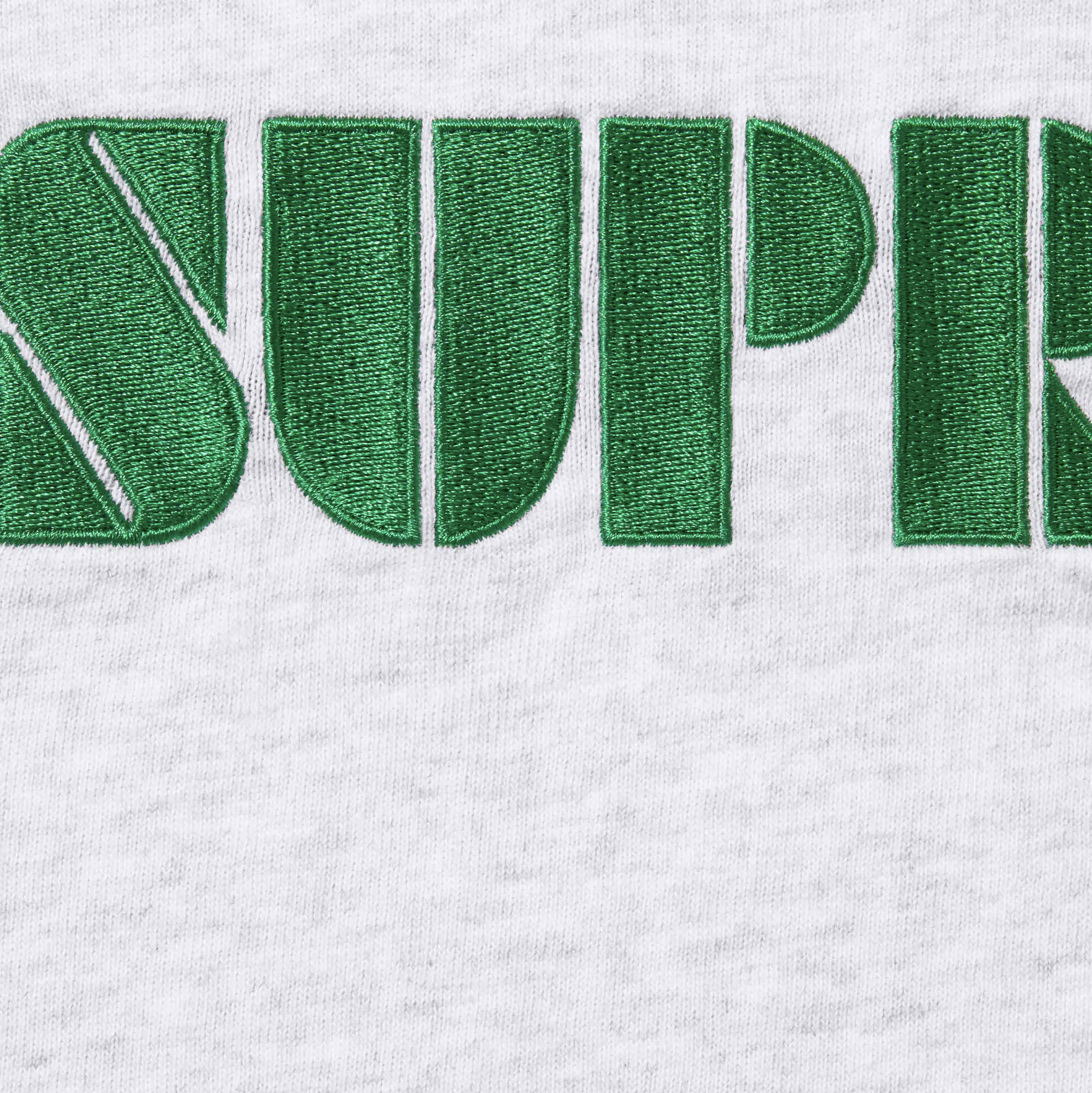 SUPREME SS24 STENCIL EMBROIDERED S/S TOP