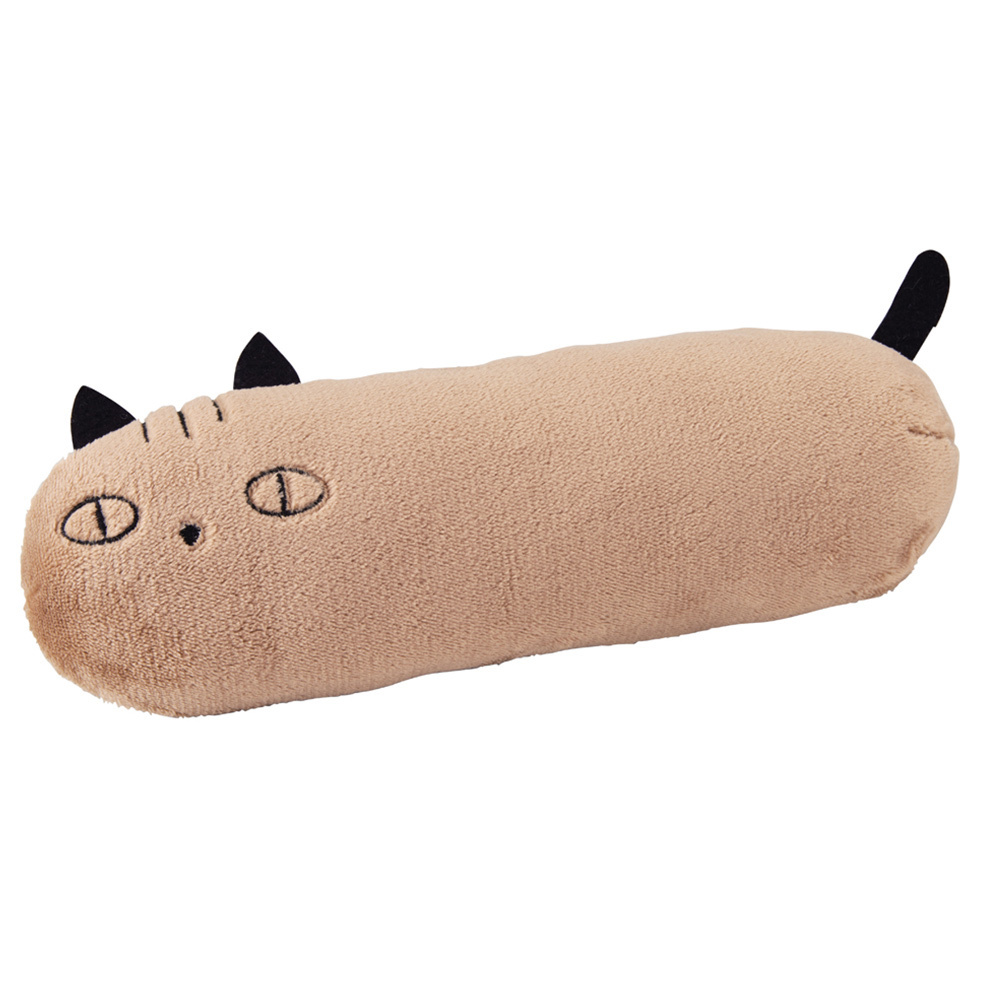 日本 Nyanta Club 懶惰貓麻布踢踢玩具 (啡色)