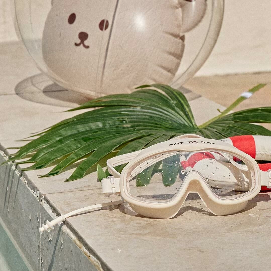 DTD海灘度假系列🌞-180度廣角視野防霧兒童泳鏡