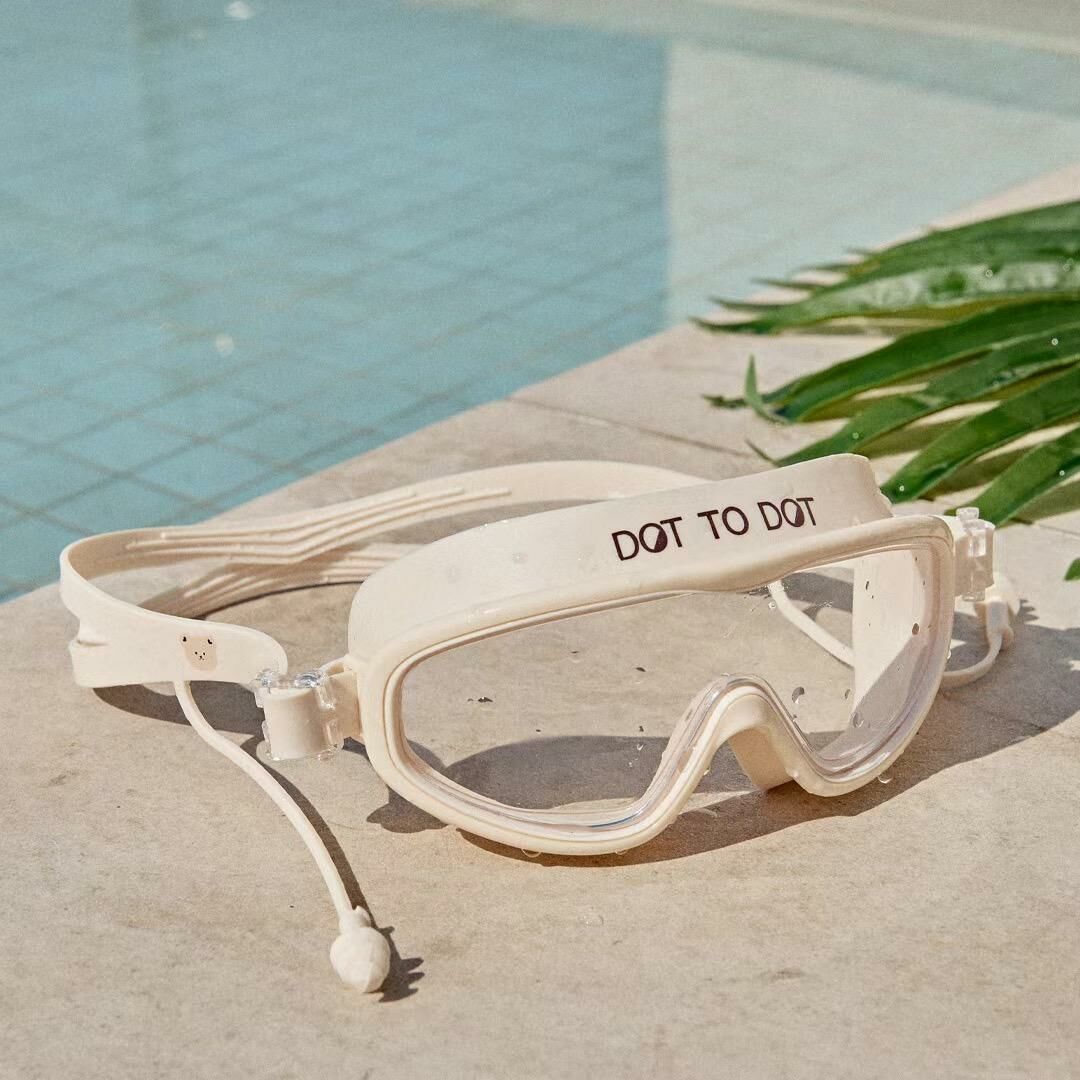 DTD海灘度假系列🌞-180度廣角視野防霧兒童泳鏡