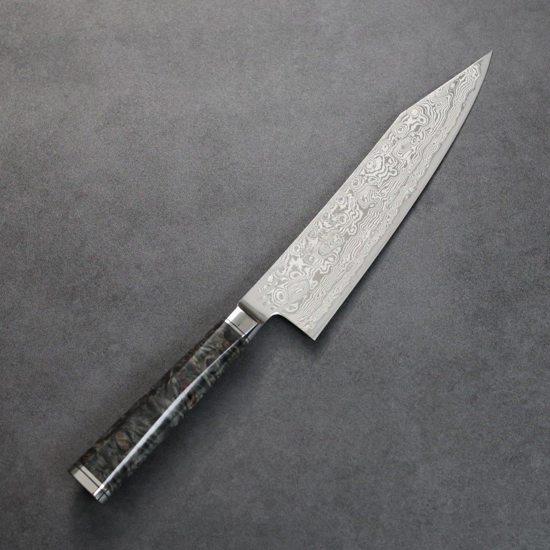 龍泉刃物 煌黑龍MT 牛刀 210mm SG2 99層鎳染大馬士革