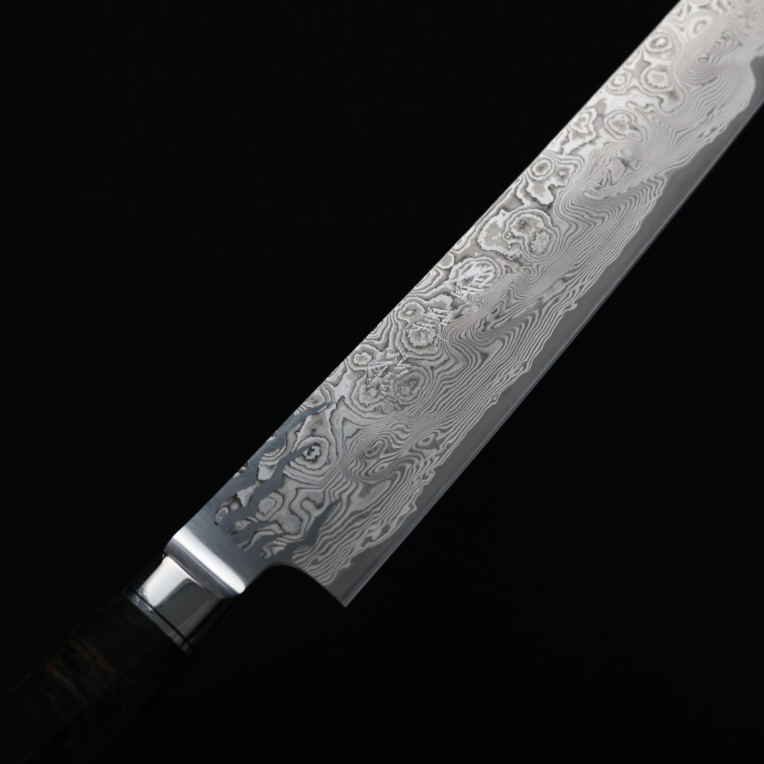 煌黒龍 筋引260mm 龍泉刃物　最上級モデル　99層ダマスカス 煌黒龍 筋引260mm 龍泉刃物 最上級モデル 99層ダマスカス - メルカリ