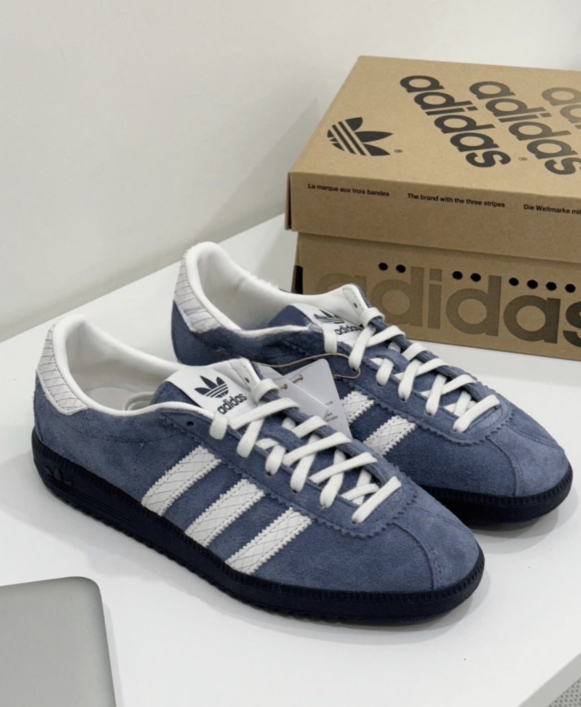 預購 ADIDAS BERMUDA NIGHT INDIGO PRELOVED INK 夜色靛藍