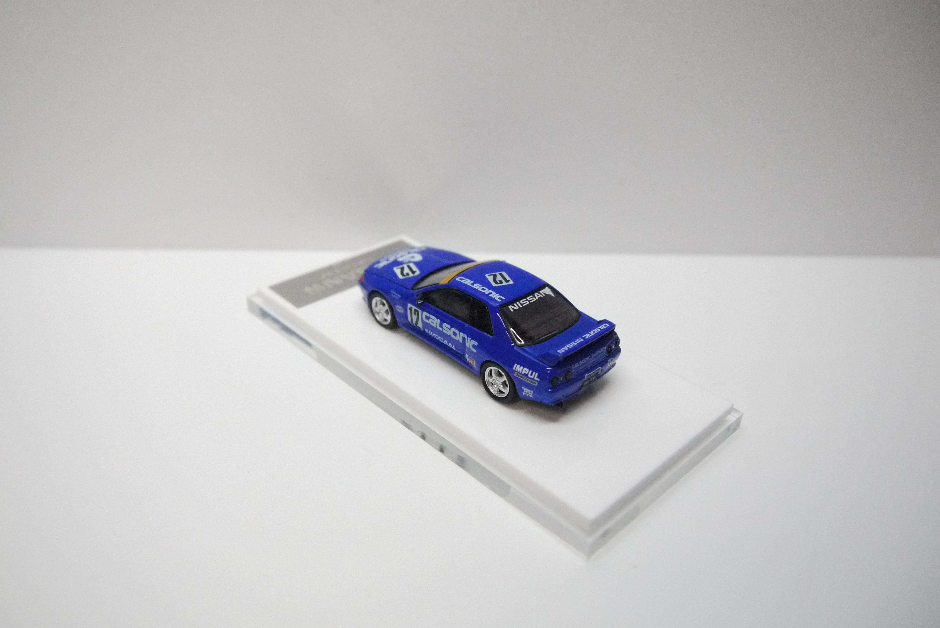 Time Micro 1:64 Nissan Skyline GTR R32 Calsonic #12 w/figure