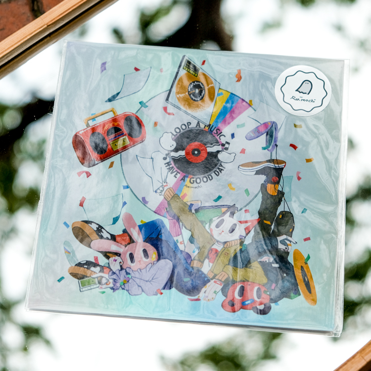 Raimochi｜雷射海報