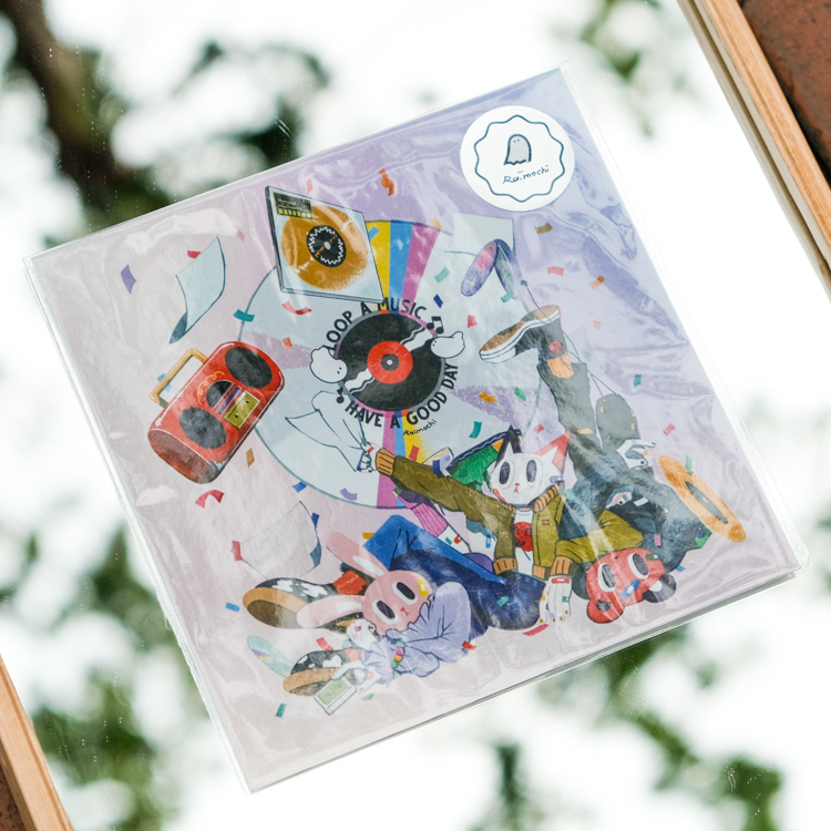 Raimochi｜雷射海報