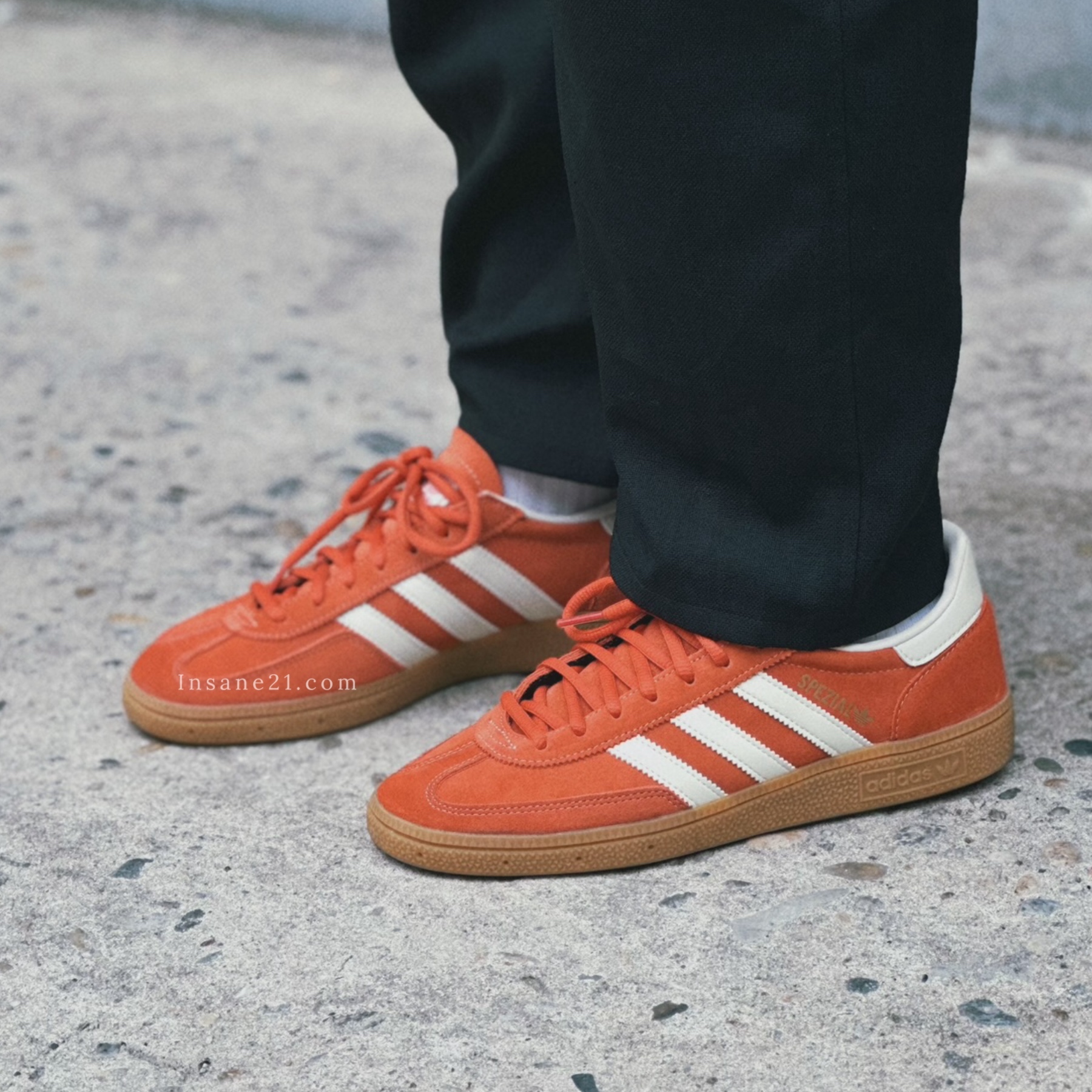 ADIDAS HANDBALL SPEZIAL 橘白 亮眼橘 橘紅 麂皮 膠底 復古 IG6191