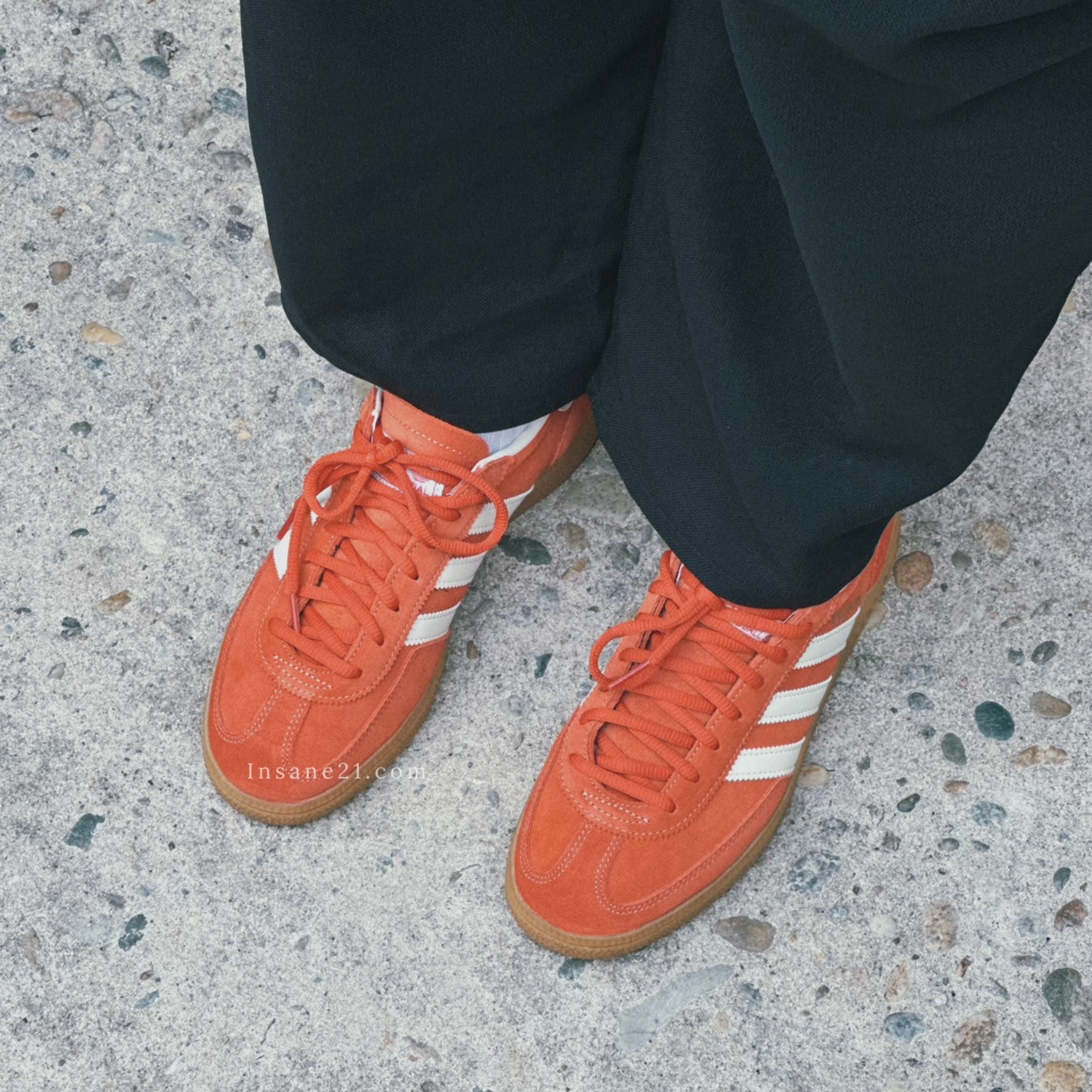 ADIDAS HANDBALL SPEZIAL 橘白 亮眼橘 橘紅 麂皮 膠底 復古 IG6191