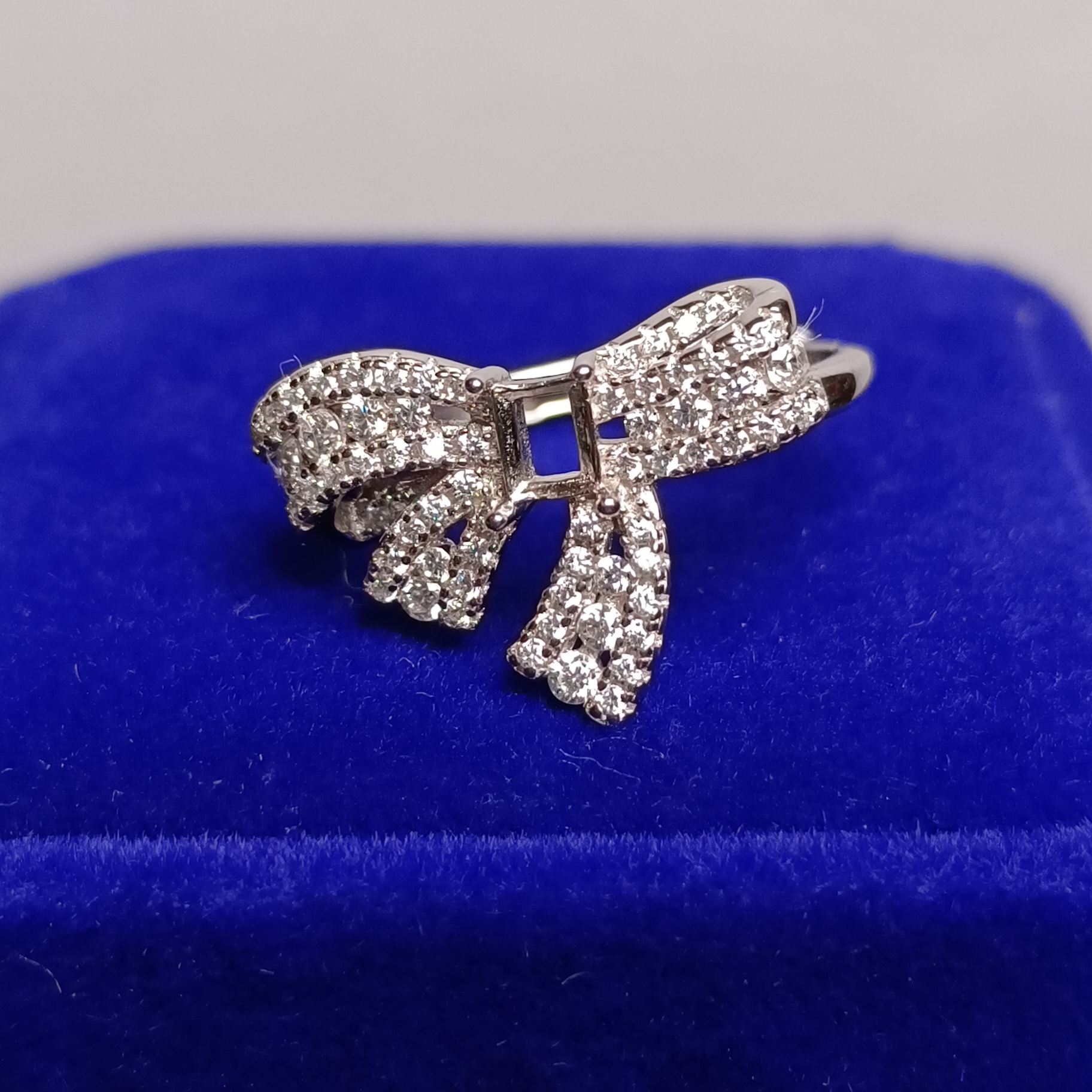 女戒方形3*4mm空托