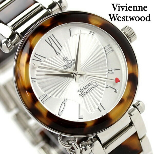 VV006SLBR Vivienne Westwood 玳瑁 雙色 不銹鋼 女裝 手錶 (香港行貨)