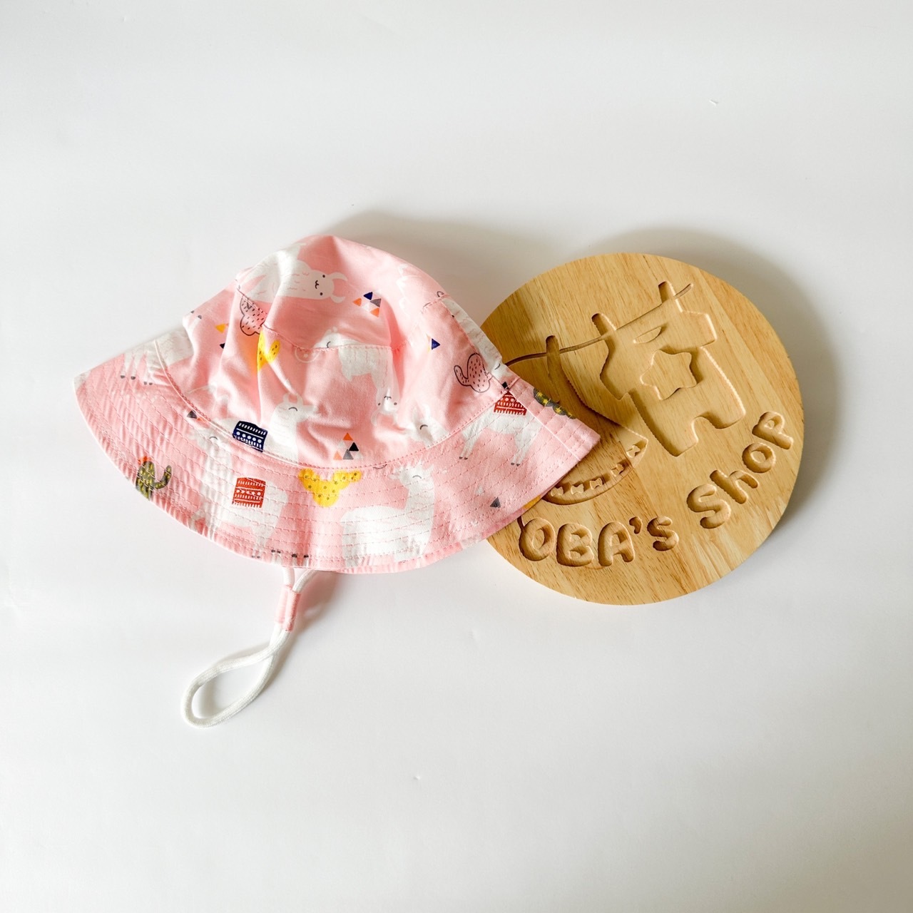 粉色小馬-夏季漁夫帽 / 防飛沫帽(46-54)