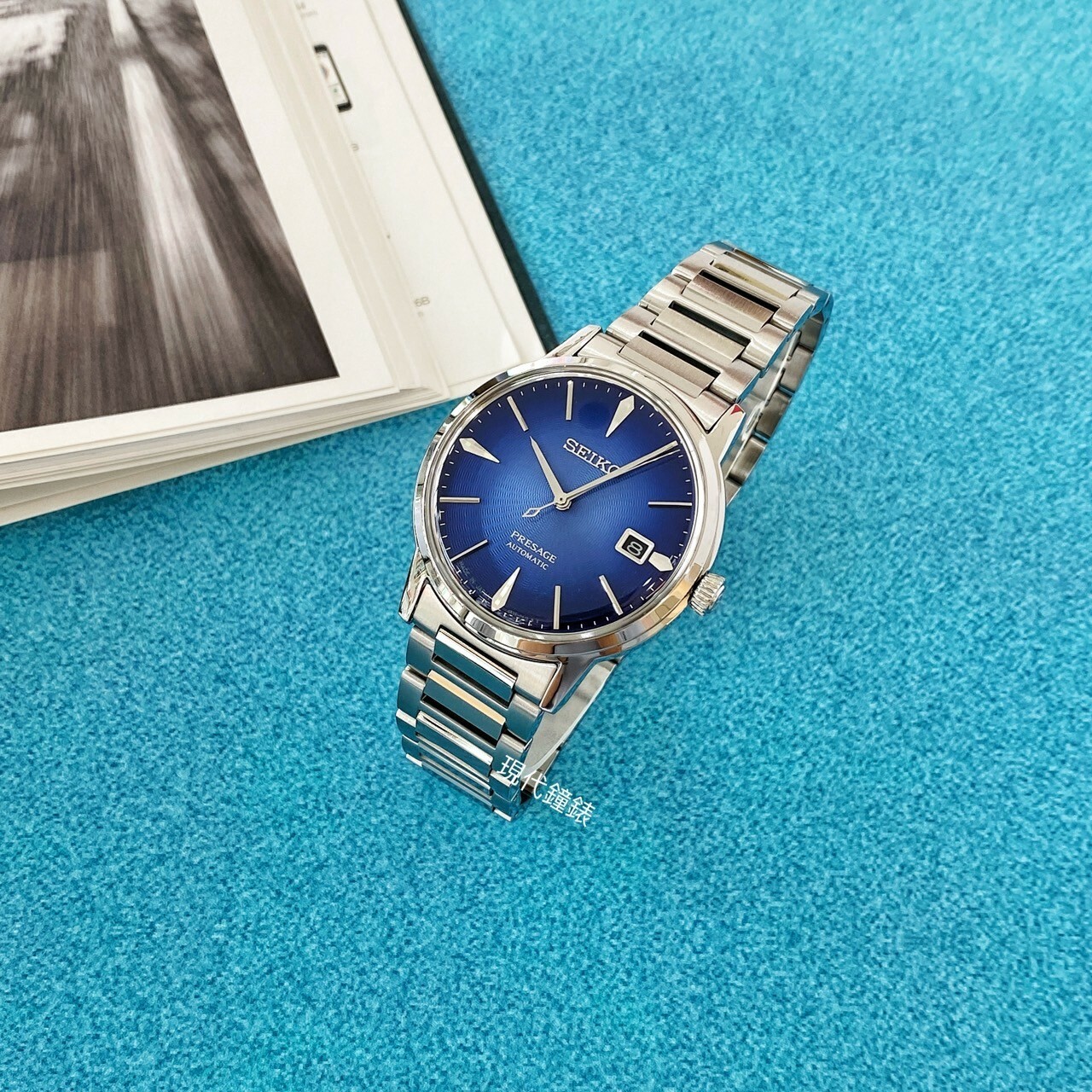 【SEIKO 精工】Presage Cocktail 東京雞尾酒機械錶4R35-05E0B 39.5mm 現代鐘錶