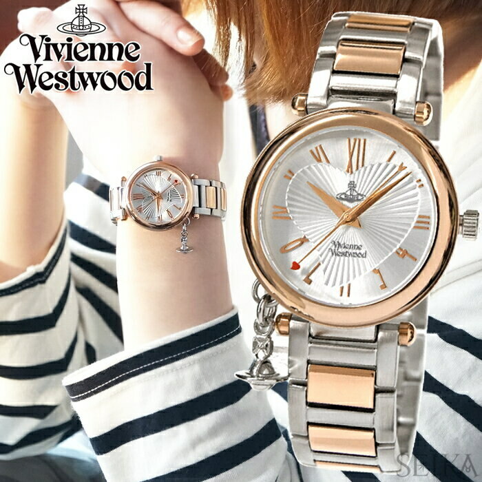 VV006RSSL Vivienne Westwood 玫瑰金 雙色 不銹鋼 女裝 手錶 (香港行貨)