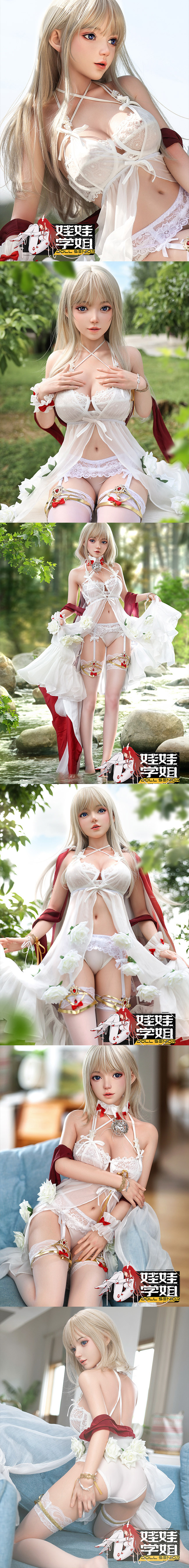 娃娃學姐 嘰可 全矽膠 163cm doll senior silicone sex doll