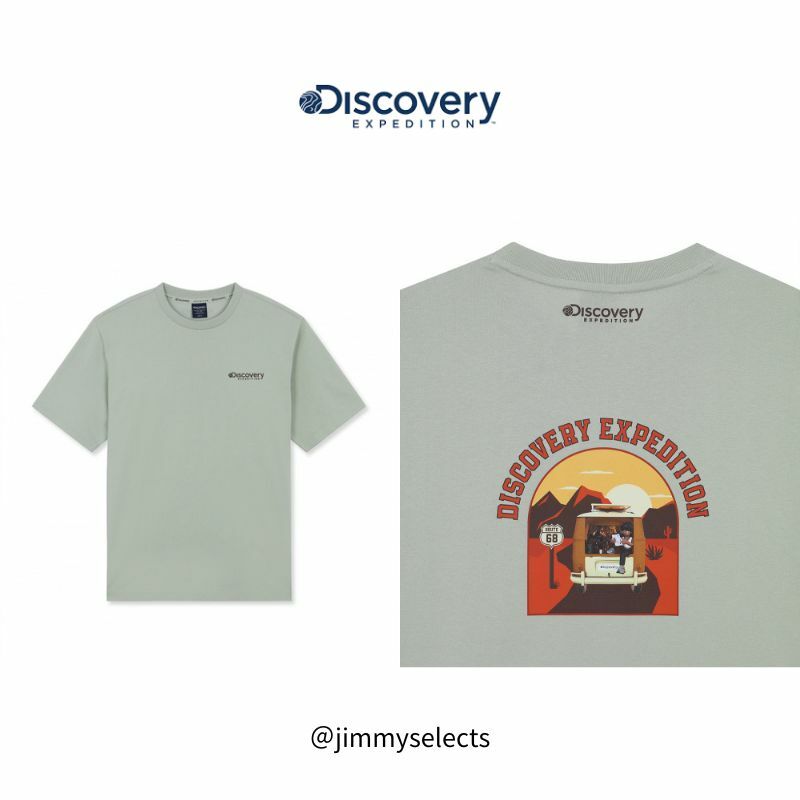 【代購】Discovery 戶外 露營車 圖案 T 恤  DXRS7K033-KAL