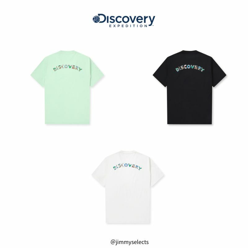 【代購】Discovery 運動休閒 拱形 品牌圖案 T 恤 DXRS6B043-WHS