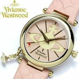 VV006PKPK Vivienne Westwood 女裝 粉紅色壓花真皮錶帶 手錶 (香港行貨)