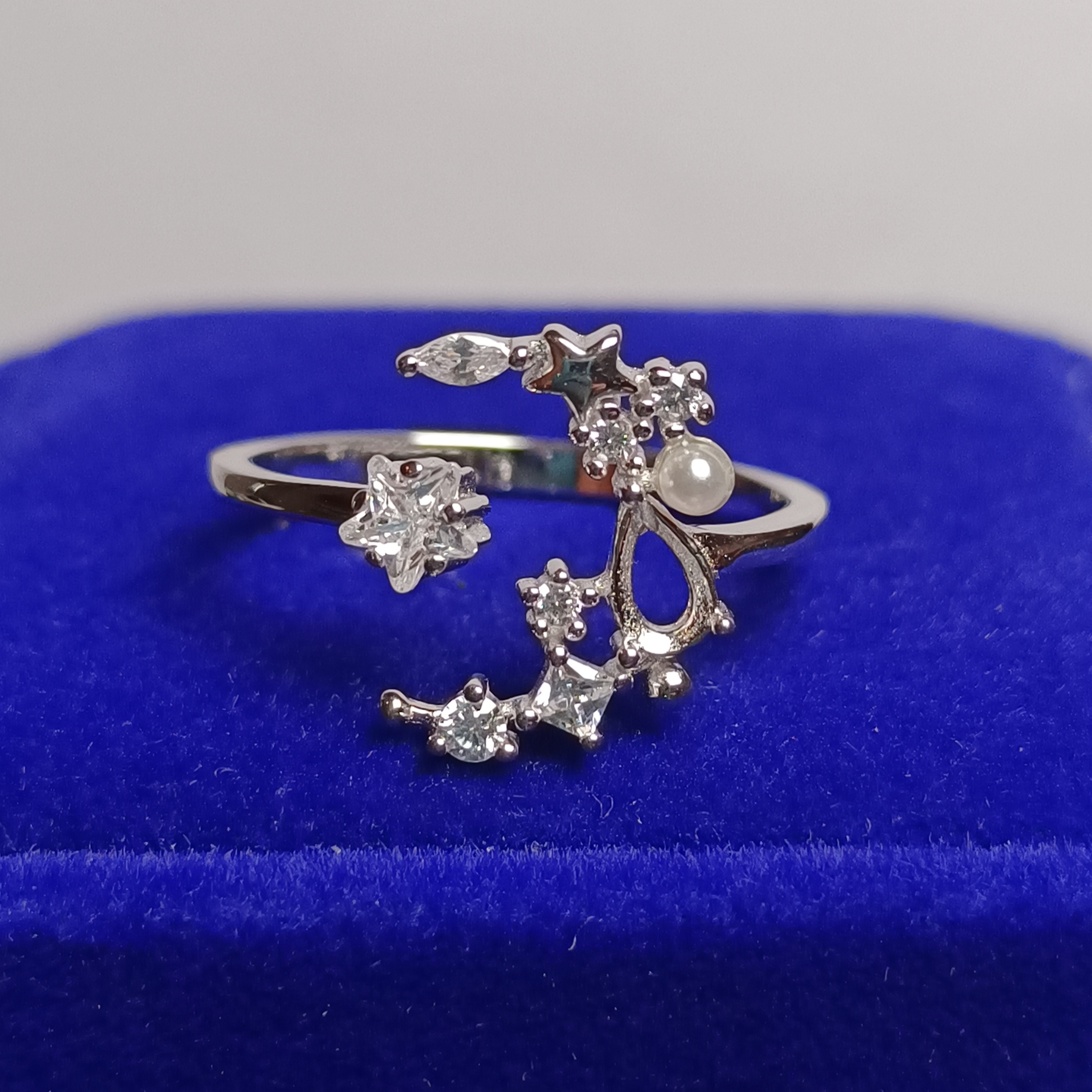 女戒水滴3*5mm空托