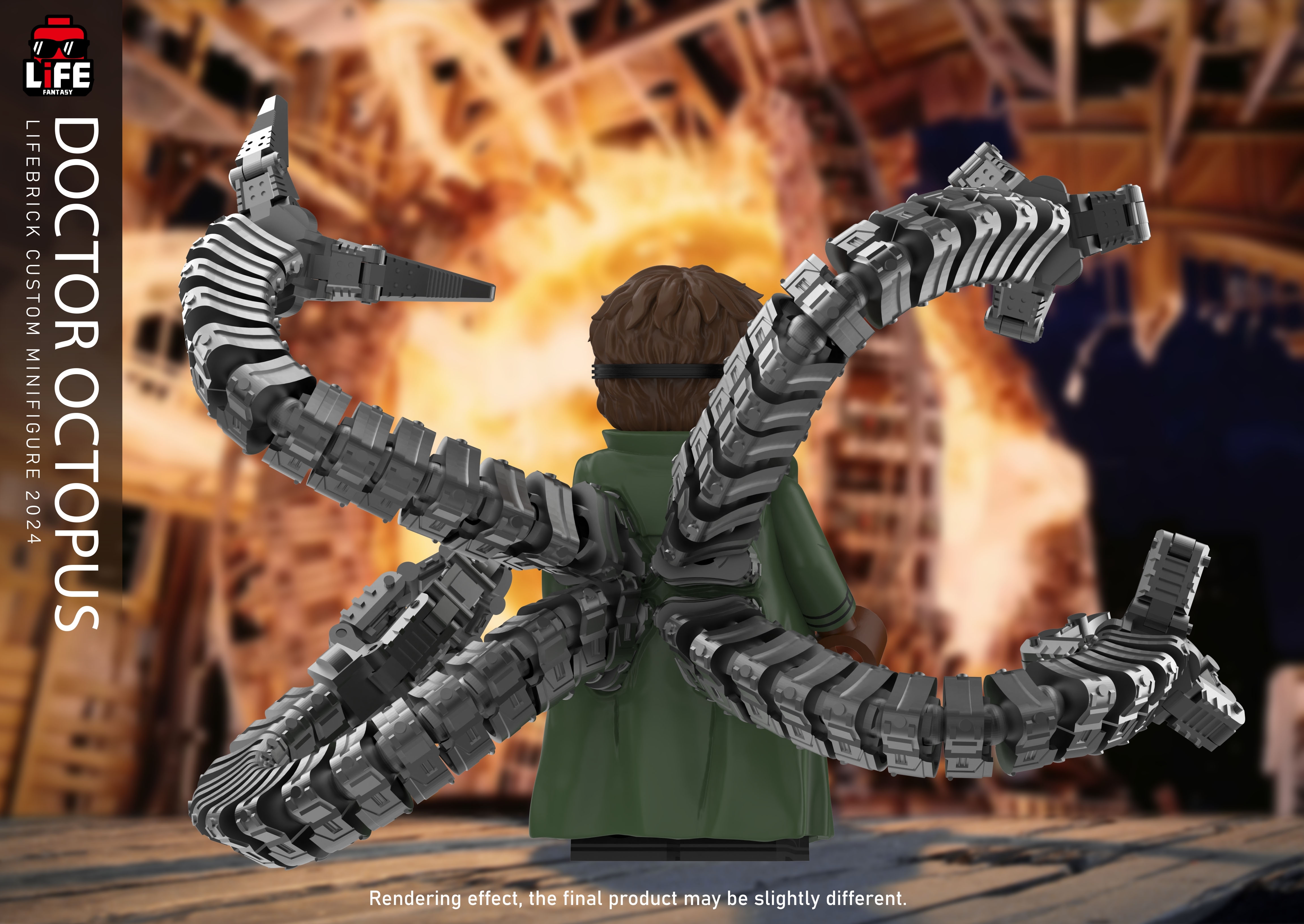[Life Brick][Preorder] Doctor Octopus [PADprinted]
