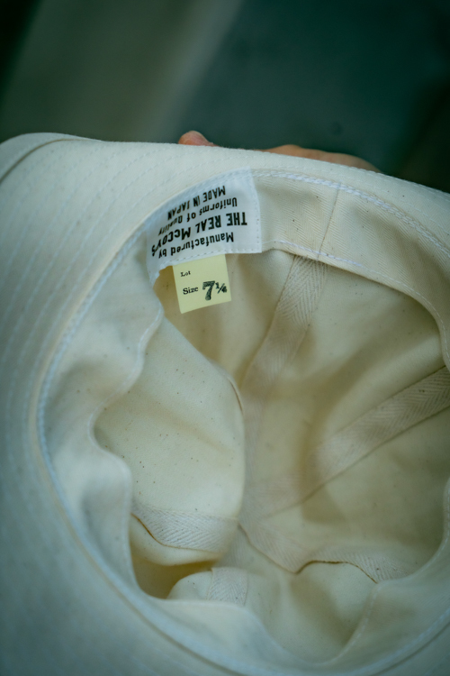 The Real McCoy's - Daisy-Mae Hat / White HBT (Ecru)
