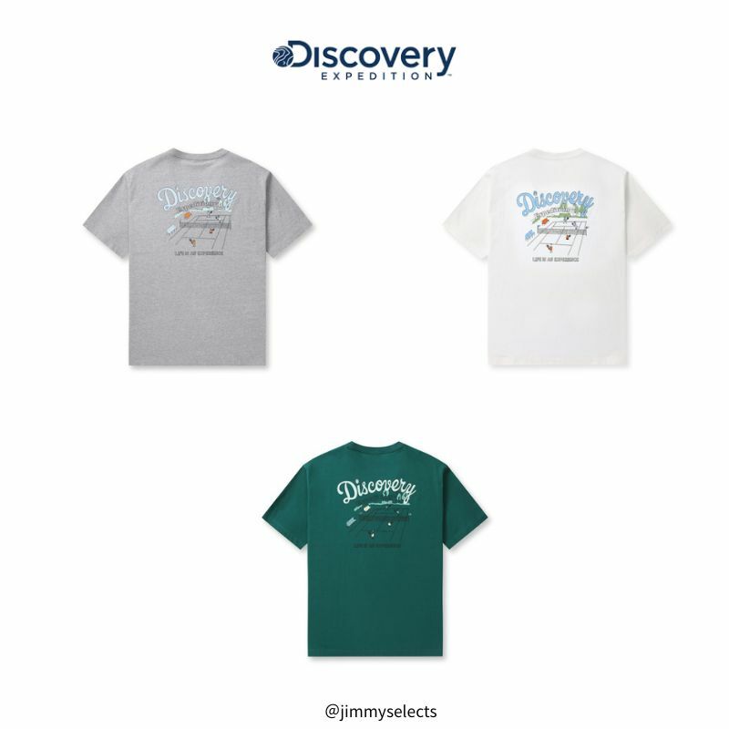 【代購】Discovery 網球圖案 T 恤 DXRS5M043-WHS