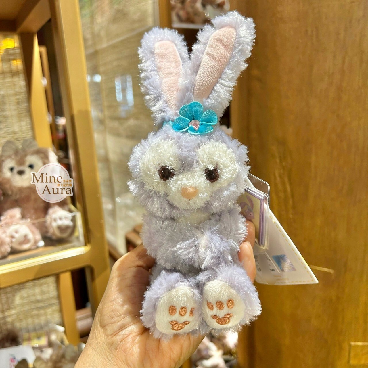 迷你寶寶系列 史黛拉露 星黛露 StellaLou 磁鐵 坐肩 絨毛 娃娃 公仔 -上海迪士尼樂園