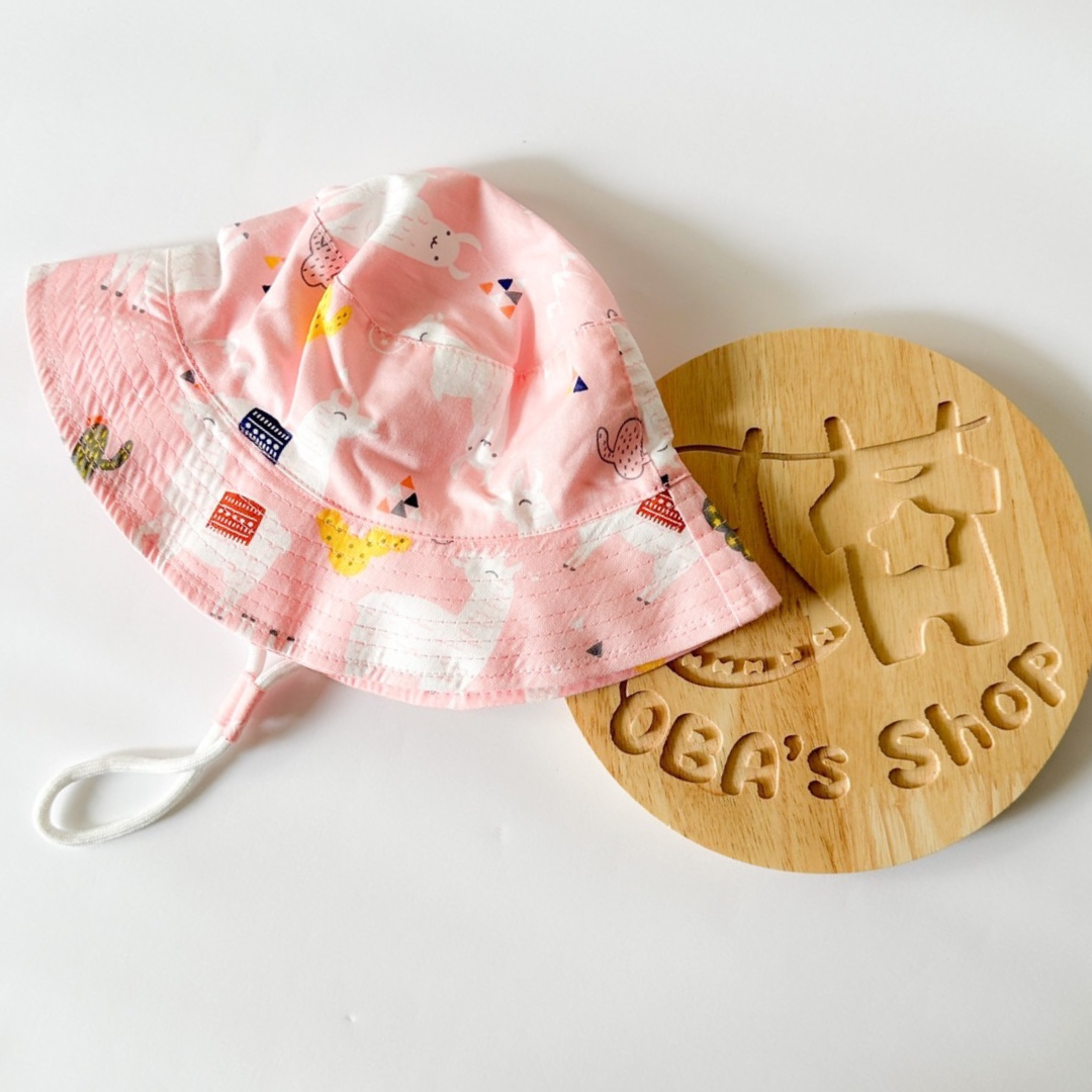 粉色小馬-夏季漁夫帽 / 防飛沫帽(46-54)