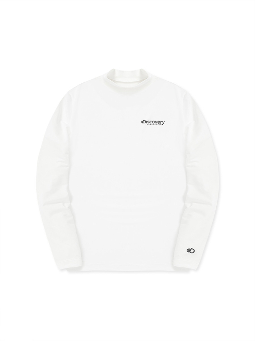 【代購】Discovery 緊身 運動 立領 長袖上衣 DWRL64043-WHS