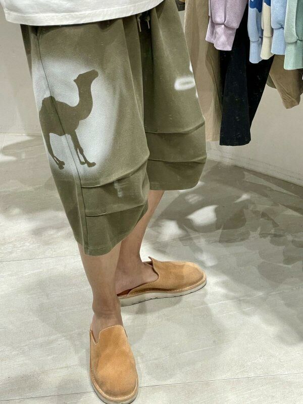 駱駝圖案短褲 HIGH FIVE-077P