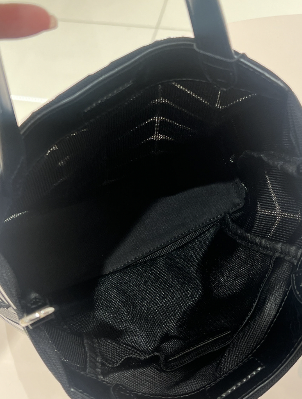 韓國Jillstuart Black Multi Colour Rosella Muse Tote Bag S