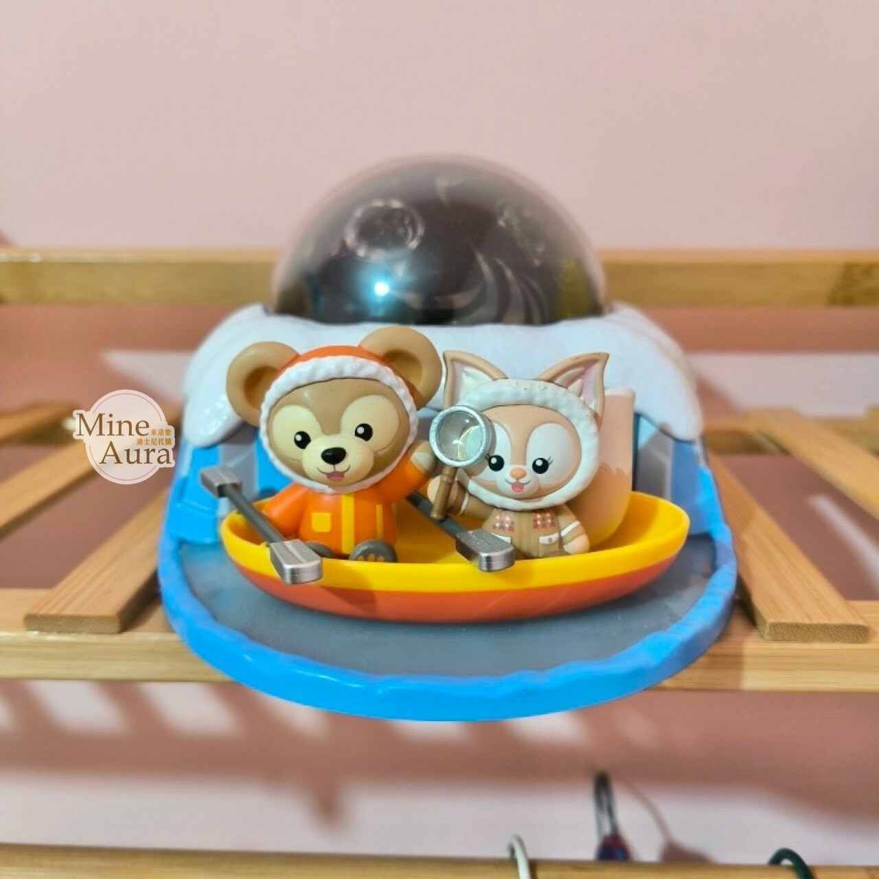 (特價現貨) 小小夢想家 達菲 Duffy 玲娜貝兒 Lina bell 發光造型 投影玩具 擺飾品 -上海迪士尼樂園