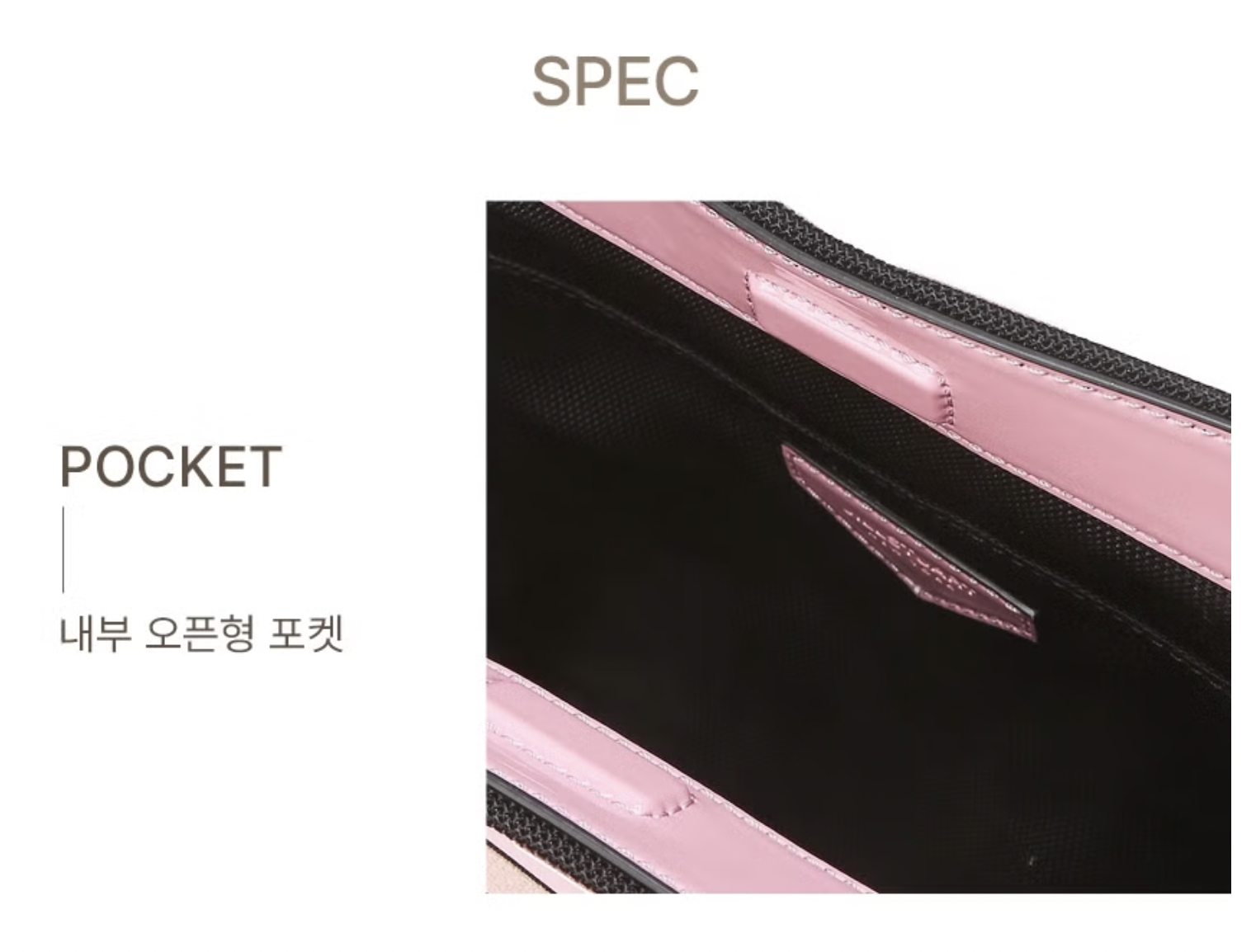韓國Jillstuart Light Pink Multi Colour Rosella Muse Tote