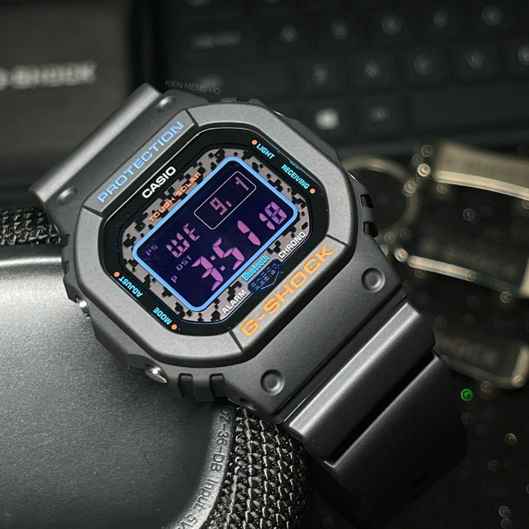 Casio G-Shock GW-B5600CT-1 太陽能 電波 藍芽 手錶 (香港行貨)