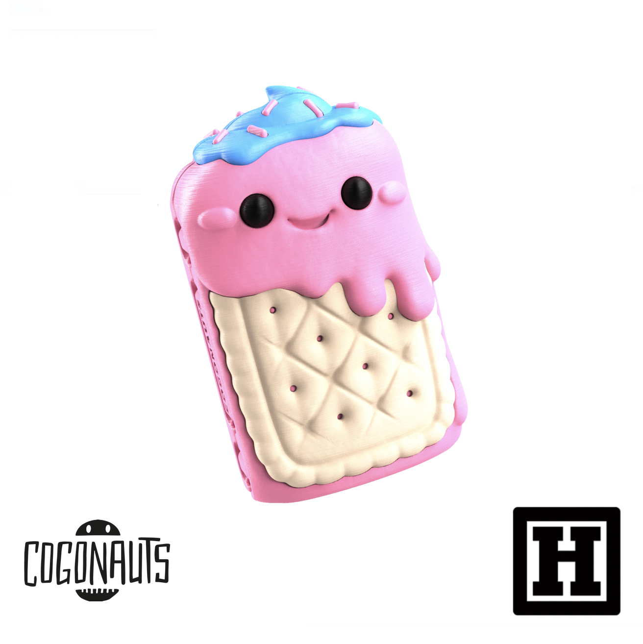 Cogonauts SkupBox 旅行捲菸盒 「草莓雪寶」