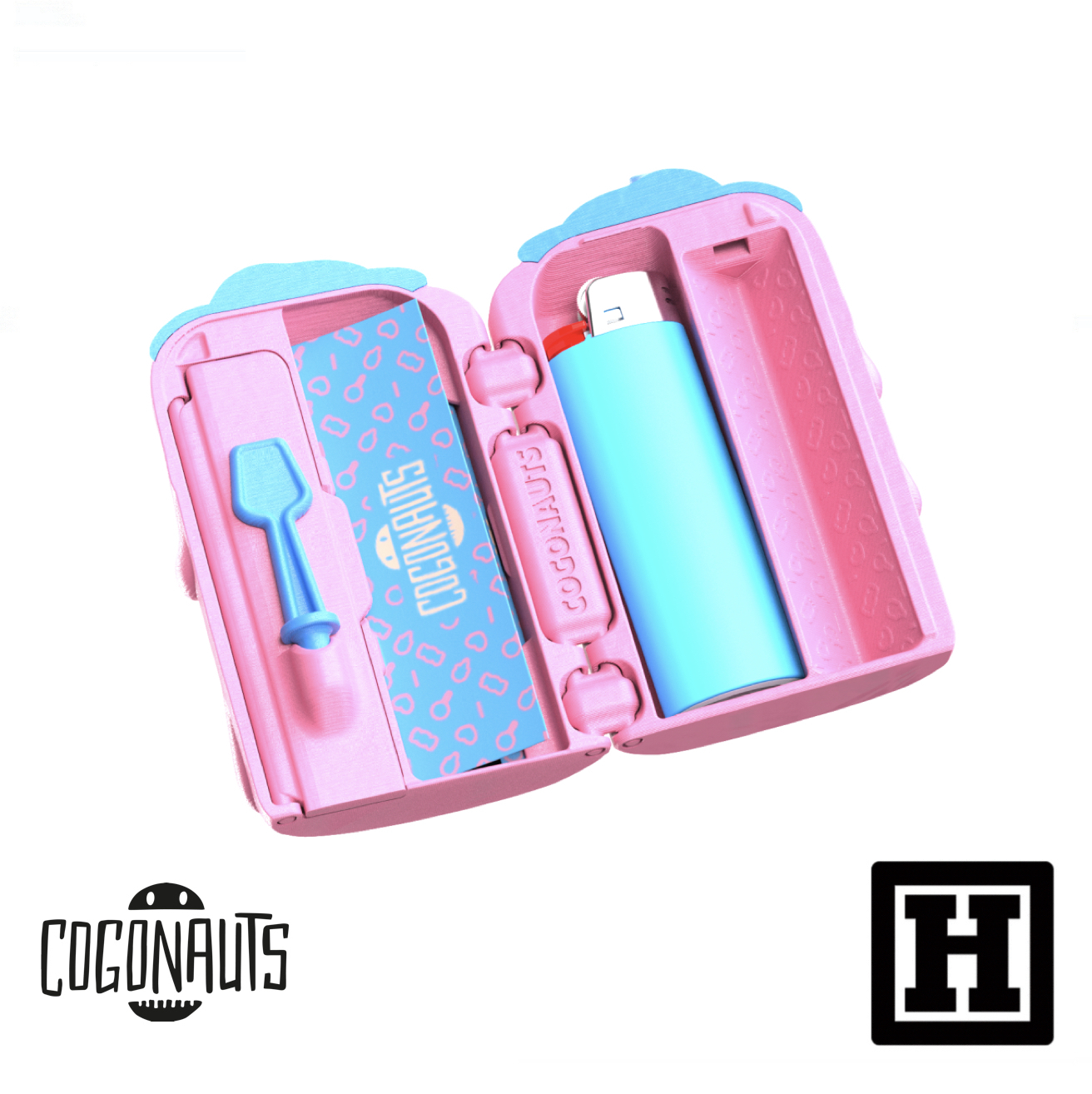 Cogonauts SkupBox 旅行捲菸盒 「草莓雪寶」