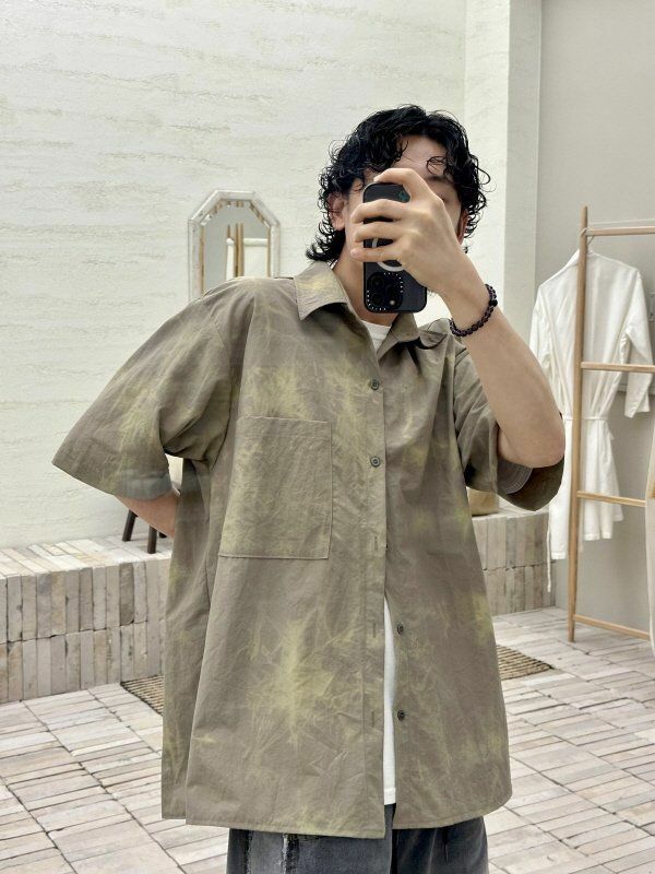 紮染短袖恤衫 HIGH FIVE-083S