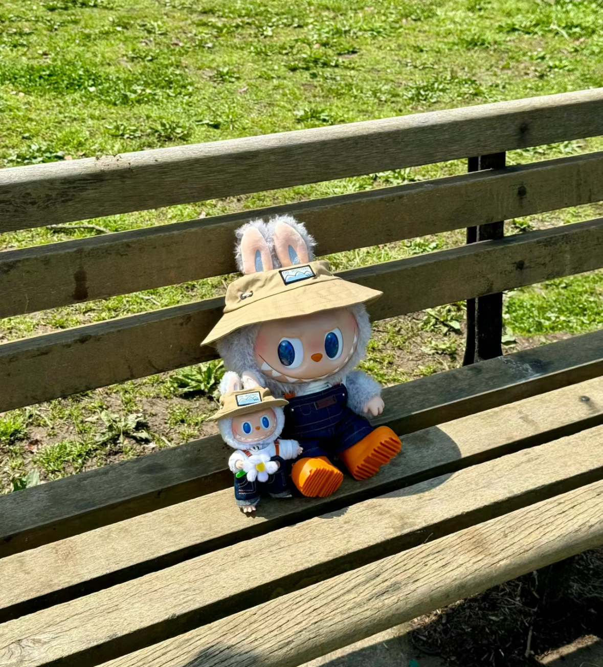 The Monsters 春天野在家系列 Labubu 搪膠毛絨公仔 鑰匙圈 公仔/預購