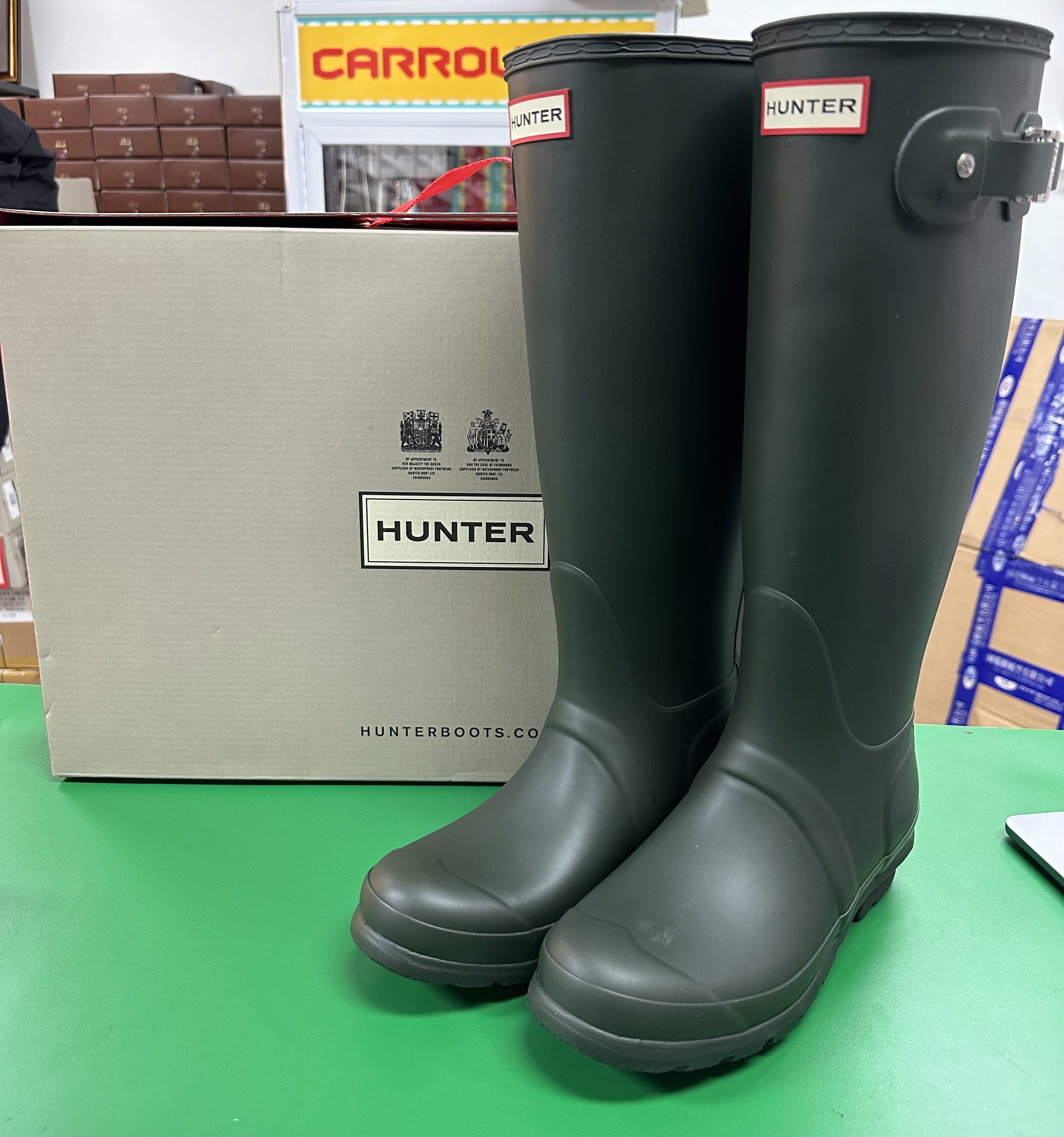 HUNTER 女士雨靴  (H6 KA728)(AT9 729)