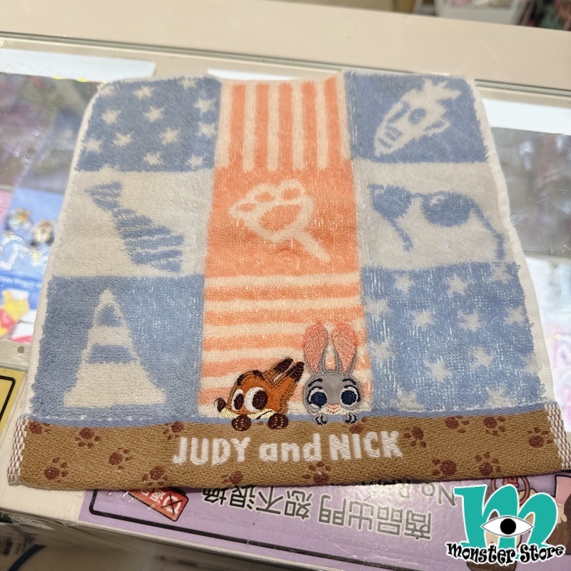 優獸大都會朱迪阿力小毛巾