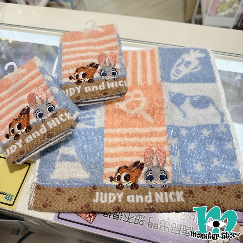 優獸大都會朱迪阿力小毛巾