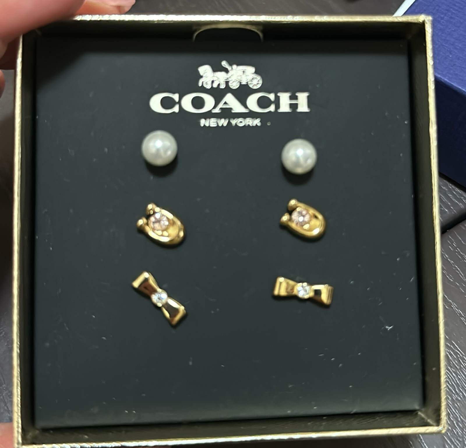 cc14049** coach 耳環