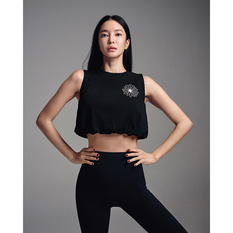★MARDI MERCREDI ACTIF★RIBBED BALLOON TOP THEFLOWER★ MARDI MERCREDI