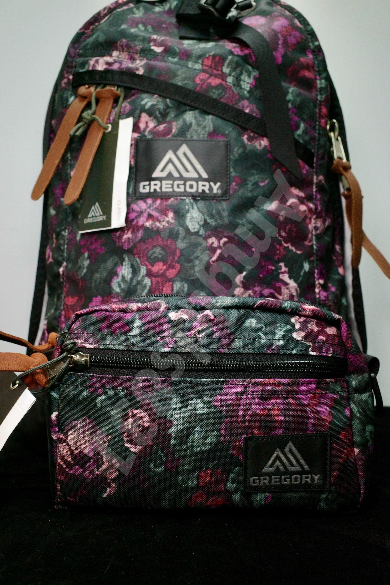 Gregory day pack rusty tapestry +  GREGORY PADDED SHOULDER POUCH S rusty tapestry
