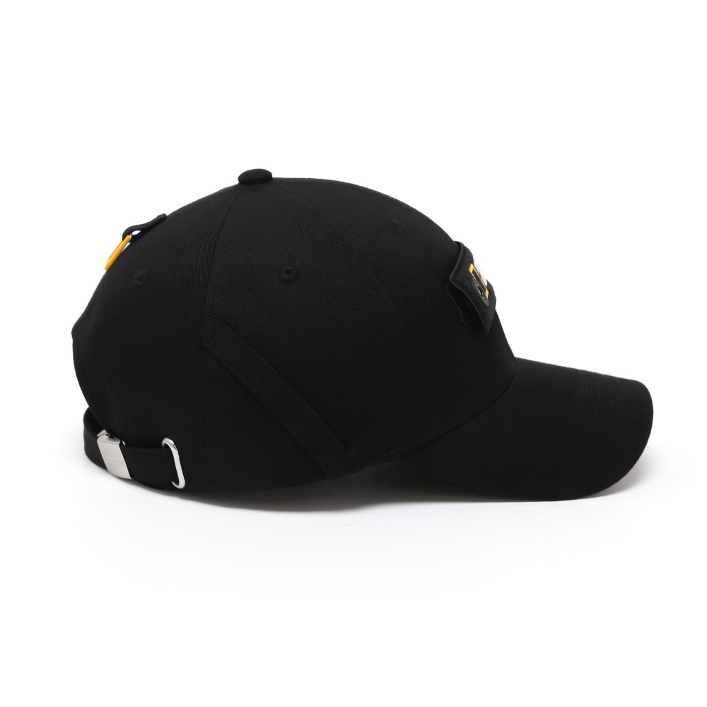 帽子 Engineered Garments baseball cap black ENGINEERED Baseball Cap - BLACK