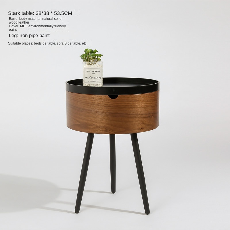 Hot style simple round table living room sofa small side table (high table)